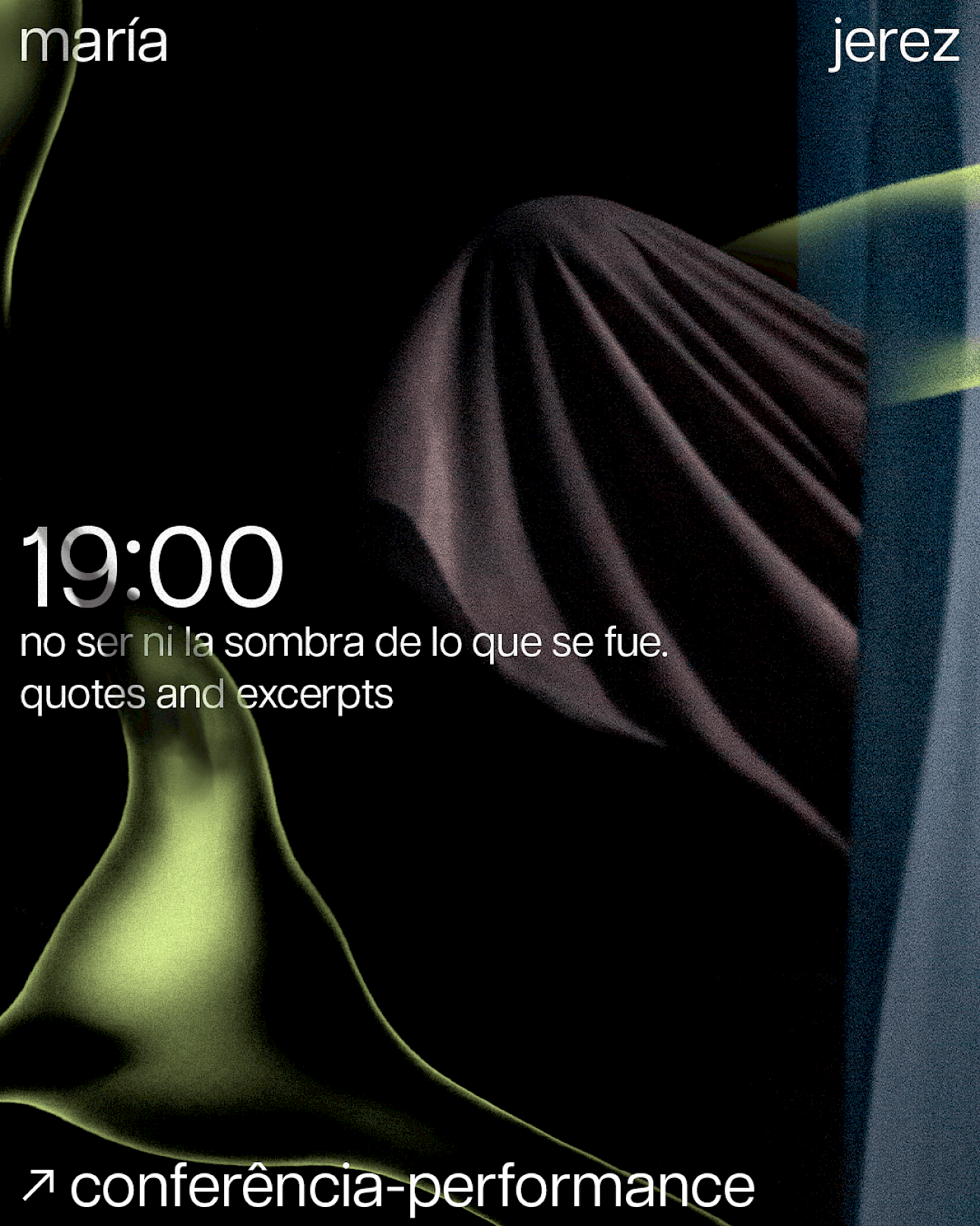 ALKANTARA - No ser ni la sombra de lo que se fue. Quotes and Excerpts