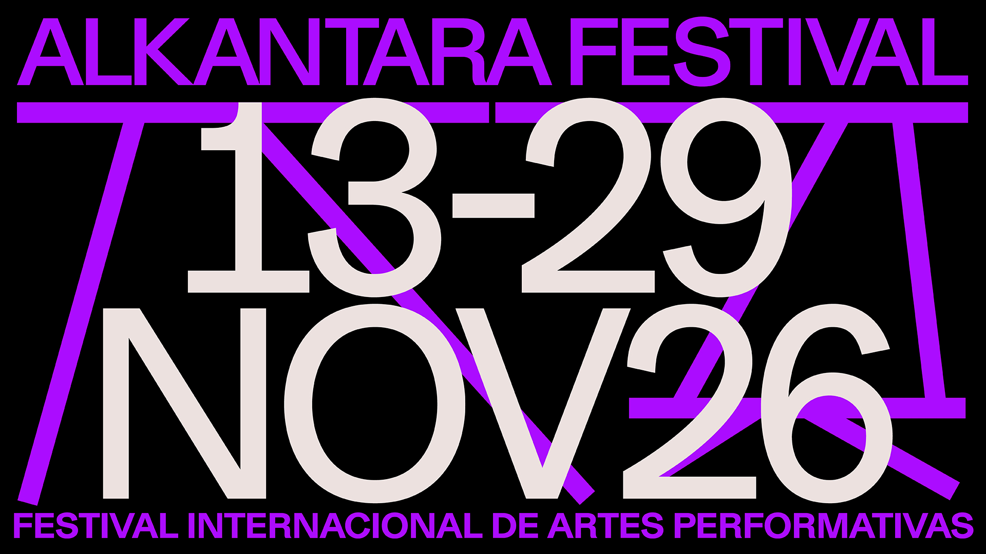 Save the date: Alkantara Festival 2026